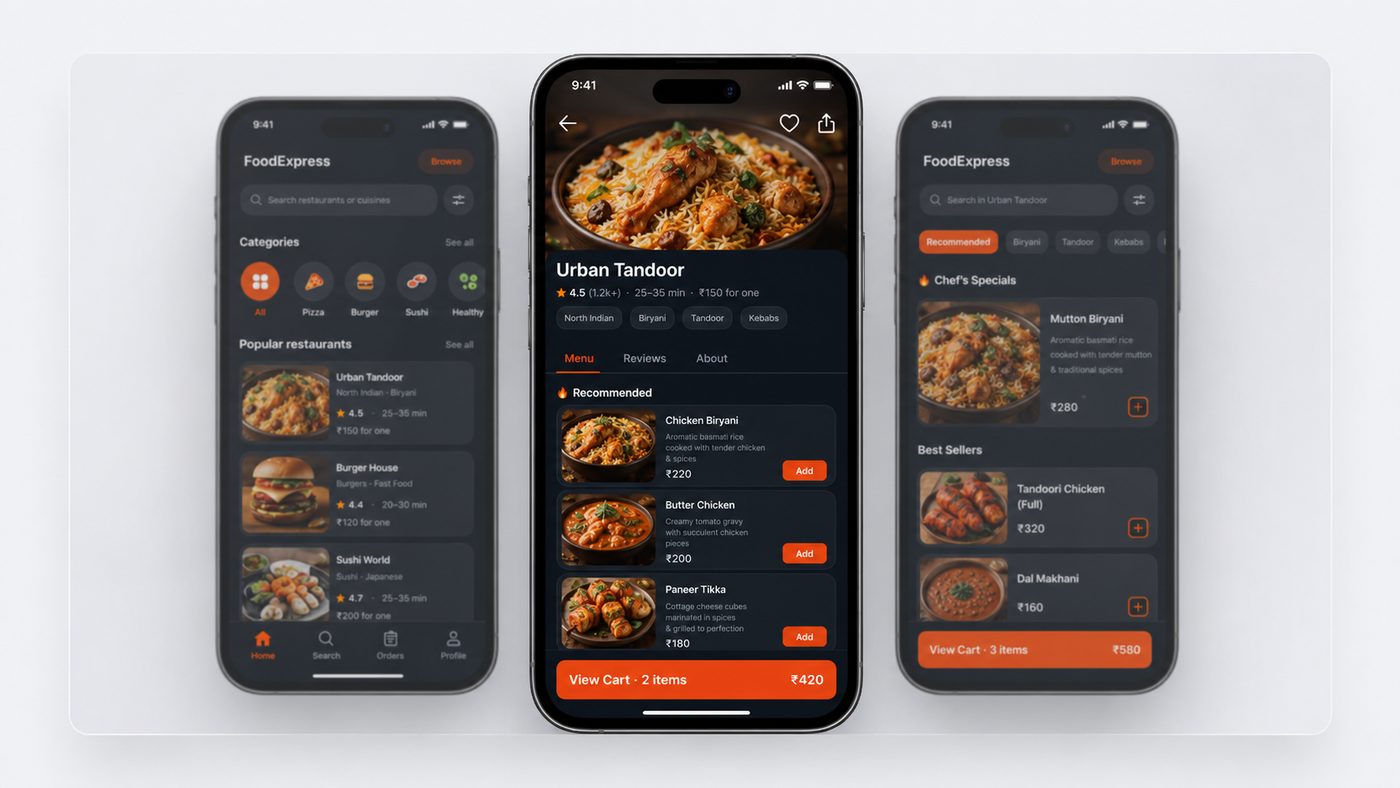 Browse the menu screen